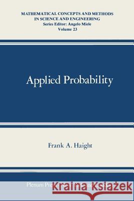 Applied Probability  9781461564690 Springer - książka
