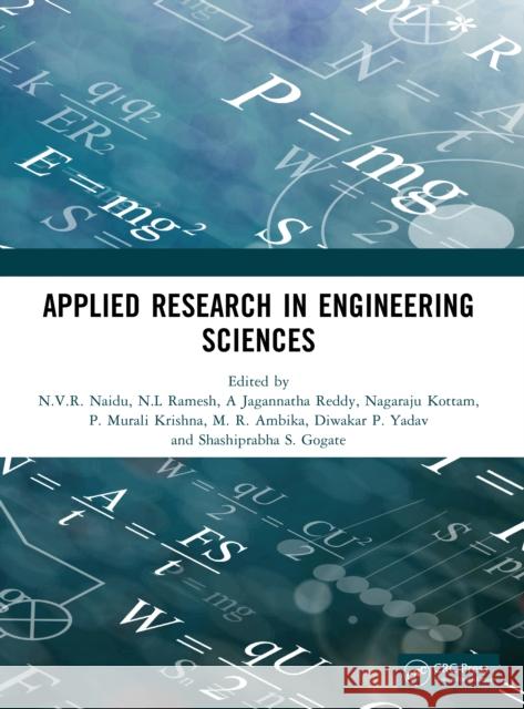 Applied Research in Engineering Sciences N. V. R. Naidu N. L. Ramesh A. Jagannatha Reddy 9781041297574 CRC Press - książka