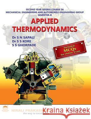 Applied Thermodynamics Dr S. S. Kore S. S. Ghorpade Dr S. N. Sapali 9789383750948 Nirali Prakashan - książka