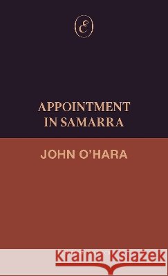 Appointment in Samarra John O'Hara 9781971559483 Eris - książka