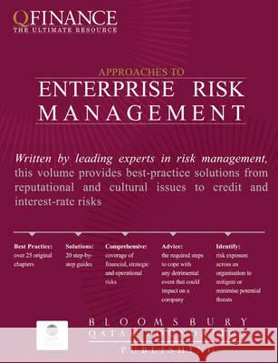 Approaches to Enterprise Risk Management  9781849300049 Bloomsbury Information - książka