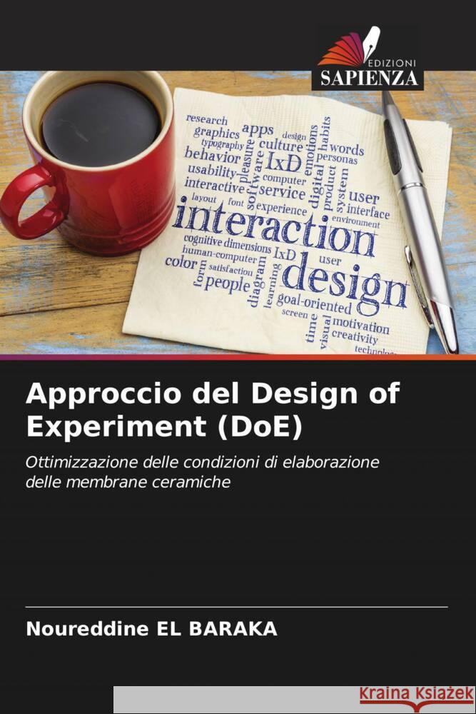 Approccio del Design of Experiment (DoE) EL BARAKA, Noureddine 9786204659626 Edizioni Sapienza - książka