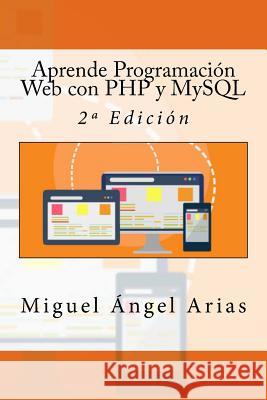 Aprende Programación Web con PHP y MySQL: 2a Edición Campus Academy, It 9781544106007 Createspace Independent Publishing Platform - książka