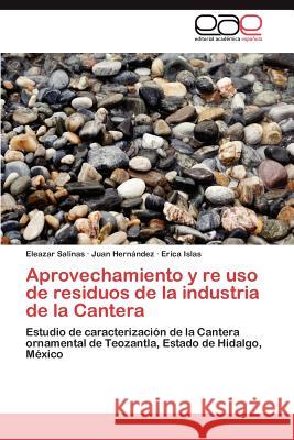 Aprovechamiento y re uso de residuos de la industria de la Cantera Salinas Eleazar 9783846572344 Editorial Acad Mica Espa Ola - książka
