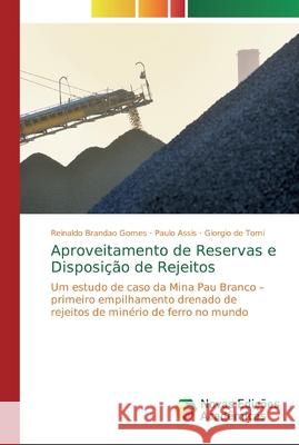 Aproveitamento de Reservas e Disposição de Rejeitos Gomes, Reinaldo Brandao 9786139709526 Novas Edicioes Academicas - książka