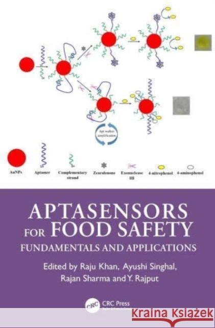 Aptasensors for Food Safety: Fundamentals and Applications Raju Khan Ayushi Singhal Rajan Sharma 9781032419985 CRC Press - książka