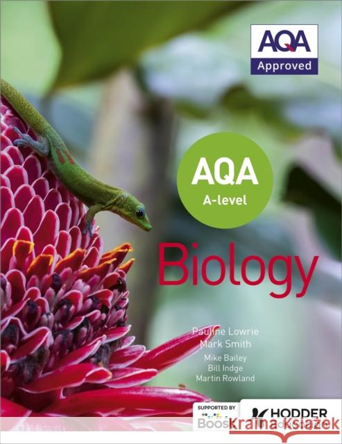 AQA A Level Biology (Year 1 and Year 2) Pauline Lowrie Mark Smith  9781510469785 Hodder Education - książka
