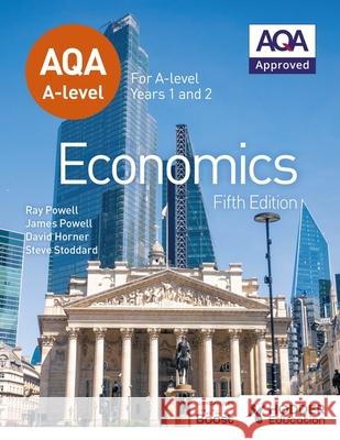 AQA A-level Economics Fifth Edition Stoddard, Steve 9781398375192 Hodder Education - książka