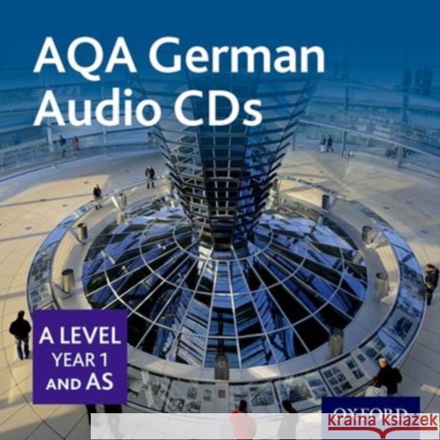 AQA A Level Year 1 and AS German Dagmar Sauer Corinna Schicker  9780198375661 Oxford University Press - książka