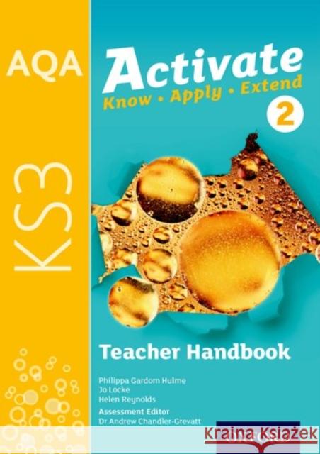 AQA Activate for KS3: Teacher Handbook 1 Philippa Gardom Hulme 9780198408260 Oxford University Press - książka