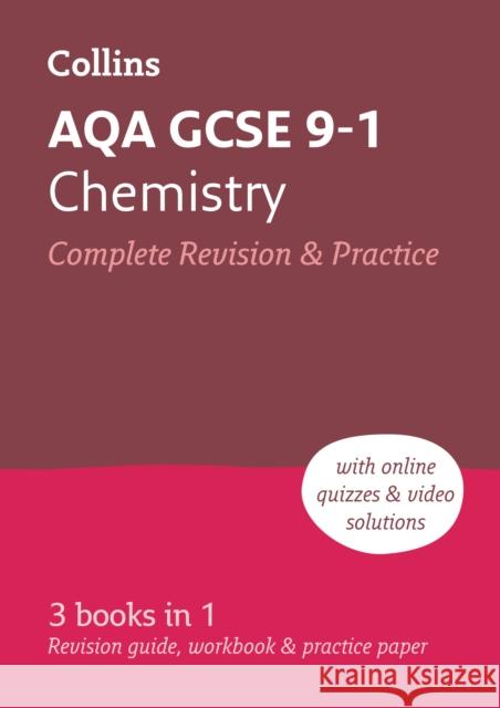 AQA GCSE 9-1 Chemistry All-in-One Complete Revision and Practice: Ideal for the 2026 and 2027 Exams Includes Online Edition, Quizzes and Video Solutions Collins GCSE 9780008160753 HarperCollins Publishers - książka