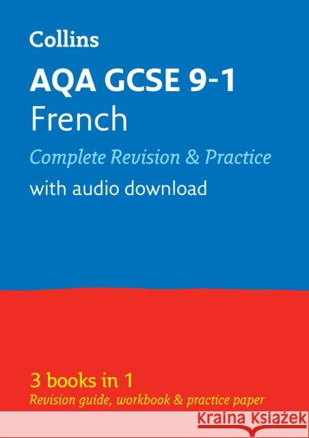 AQA GCSE 9-1 French All-in-One Complete Revision and Practice: Ideal for the 2024 and 2025 Exams Collins GCSE 9780008166304 HarperCollins Publishers - książka
