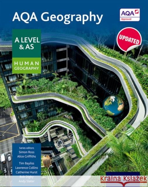 AQA Geography A Level & AS Human Geography Student Book - Updated 2020 Collins, Lawrence 9780198366546 Oxford University Press - książka