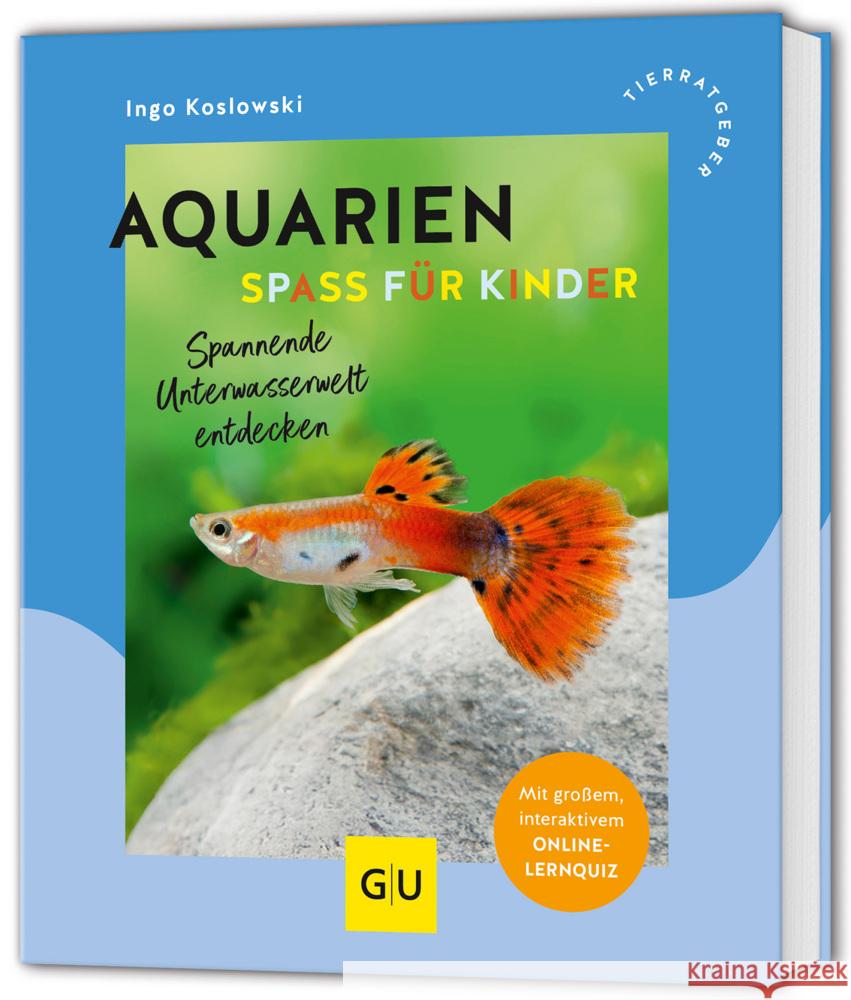 Aquarien - Spaß für Kinder Koslowski, Ingo 9783833897337 Gräfe & Unzer - książka