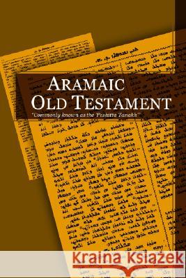 Aramaic Old Testament-FL Wipf & Stock 9781592443239 Wipf & Stock Publishers - książka