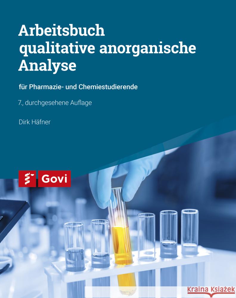 Arbeitsbuch qualitative anorganische Analyse Häfner, Dirk 9783774116955 Avoxa - książka