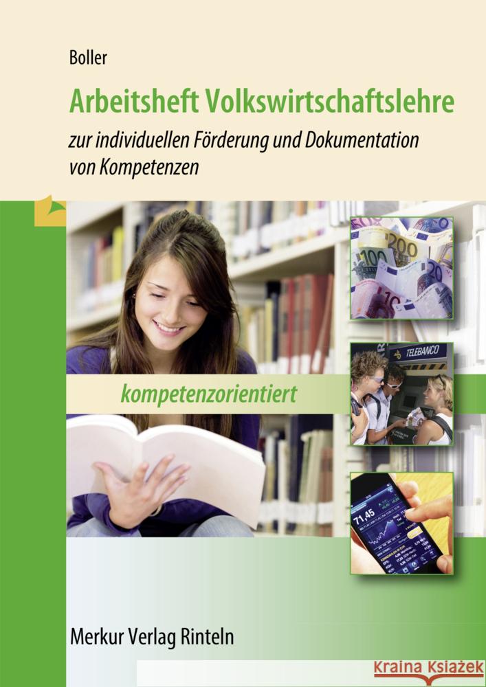 Arbeitsheft Volkswirtschaftslehre - Boller, Eberhard 9783812010054 Merkur - książka