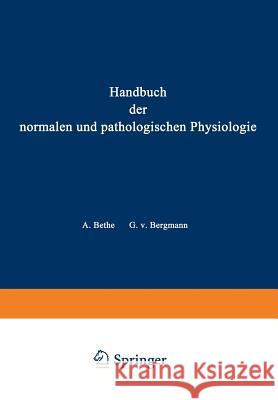 Arbeitsphysiologie II Orientierung. Plastizität Stimme Und Sprache Bethe, A. 9783642891700 Springer - książka