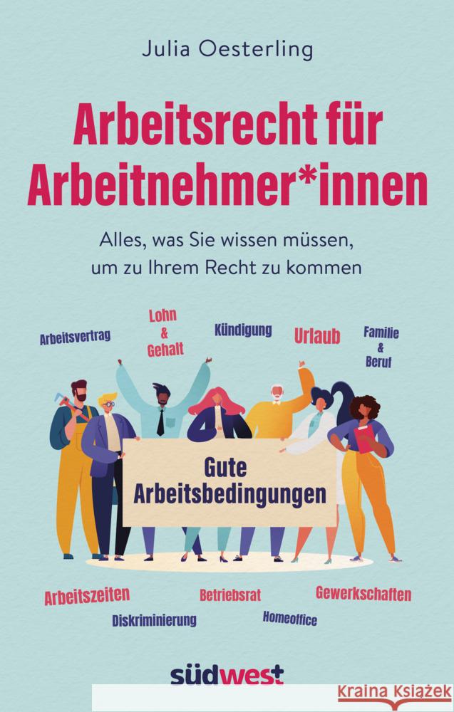 Arbeitsrecht für Arbeitnehmer*innen Oesterling, Julia 9783517100302 Südwest - książka