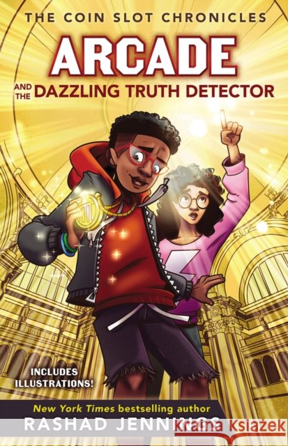 Arcade and the Dazzling Truth Detector Rashad Jennings 9780310767442 Zonderkidz - książka
