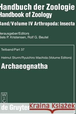 Archaeognatha Helmut Sturm, Ryuichiro Machida 9783110170580 De Gruyter - książka
