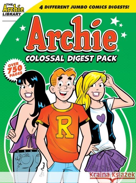 Archie Colossal Digest Pack Archie Superstars 9781645768692 Archie Comic Publications - książka