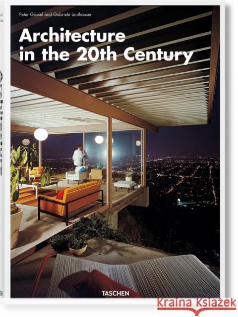 Architecture in the 20th Century Peter Gossel Gabriele Leuthauser 9783836570909 Taschen GmbH - książka