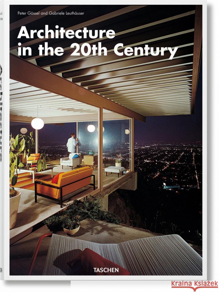 Architektur des 20. Jahrhunderts Gössel, Peter; Leuthäuser, Gabriele 9783836570879 TASCHEN - książka