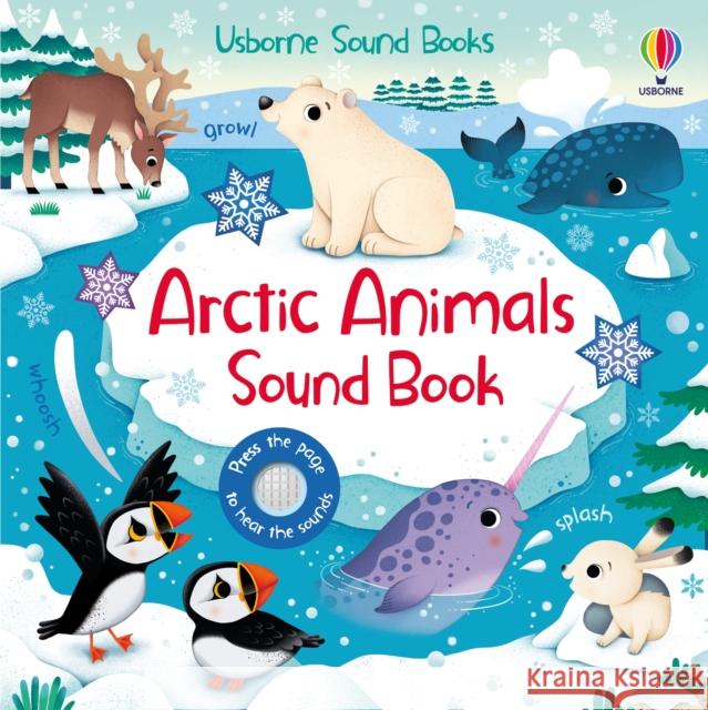 Arctic Animals Sound Book Sam Taplin 9781474997782 Usborne Publishing Ltd - książka