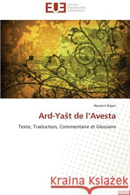 Ard-YA T de L Avesta Najari-H 9783838182452 Editions Universitaires Europeennes - książka