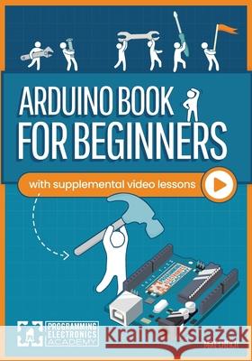 Arduino Book for Beginners Mike Cheich 9780988780613 Open Hardware Design Group LLC - książka