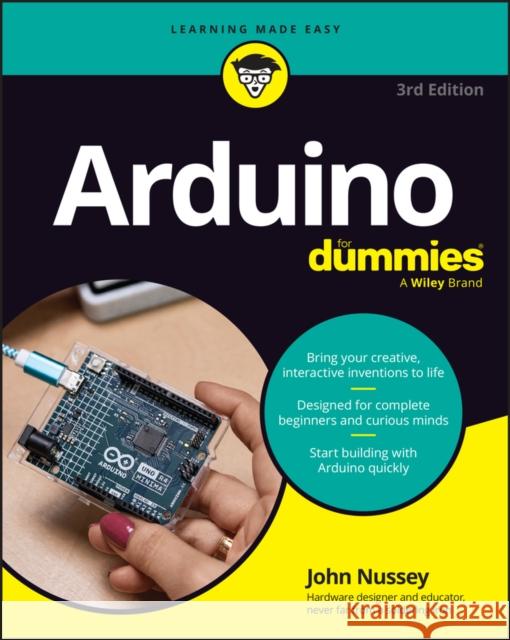 Arduino for Dummies John Nussey 9781394369591 For Dummies - książka