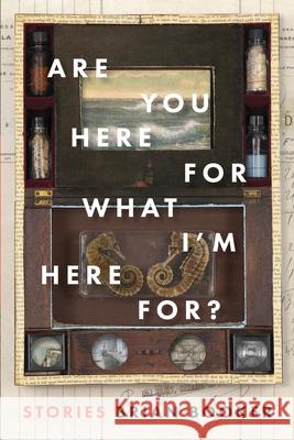 Are You Here for What I'm Here For? Brian Booker 9781942658122 Bellevue Literary Press - książka