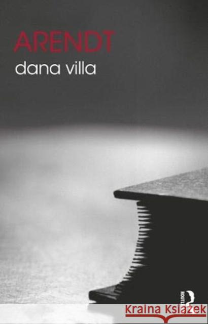 Arendt Dana Villa 9781138939004 Routledge - książka