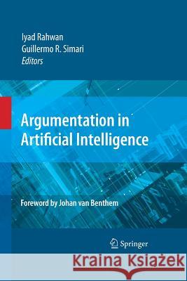 Argumentation in Artificial Intelligence Iyad Rahwan   9781489984272 Springer - książka