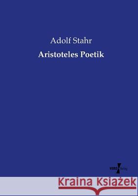 Aristoteles Poetik Adolf Stahr 9783737205016 Vero Verlag - książka