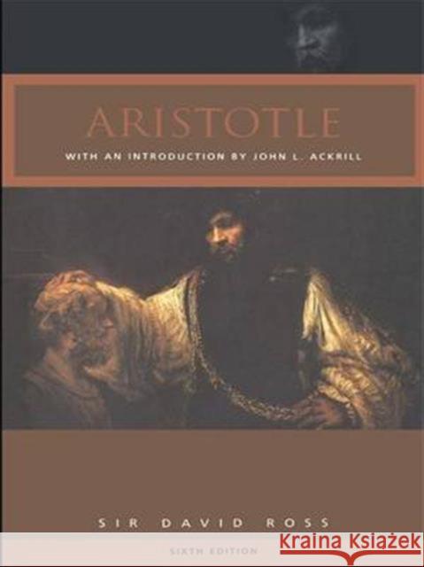 Aristotle Sir David Ross 9781138141049 Routledge - książka