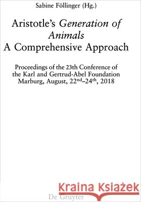 Aristotle's >Generation of Animals: A Comprehensive Approach F 9783110761436 de Gruyter - książka