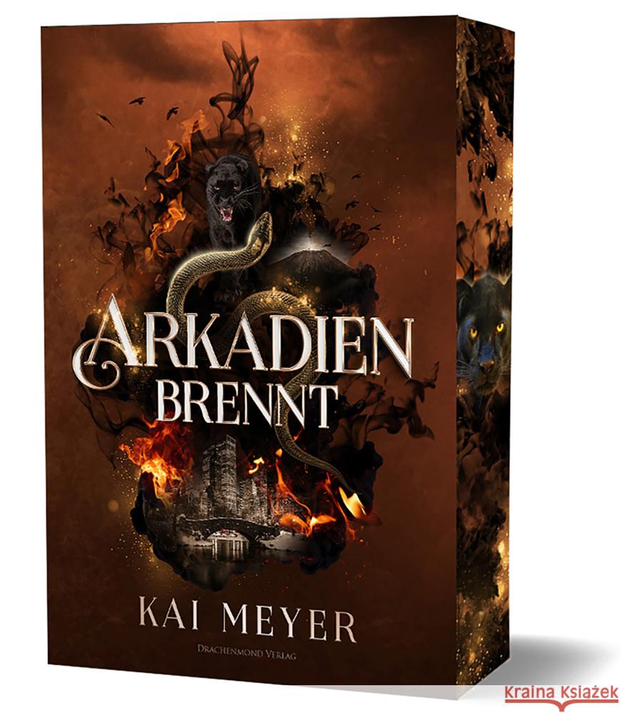 Arkadien brennt Meyer, Kai 9783959918060 Drachenmond Verlag - książka