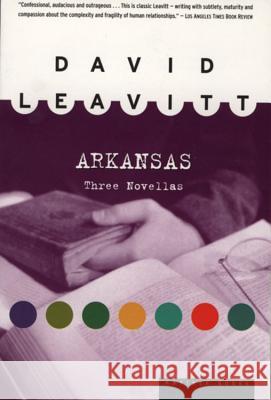 Arkansas: Three Novellas David Leavitt 9780395901281 Mariner Books - książka