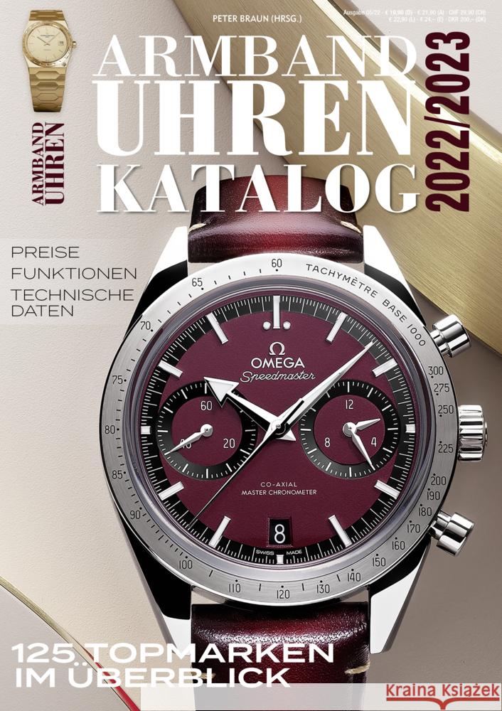 Armbanduhren Katalog 2022/2023 Braun, Peter, Hrsg. 9783966645270 Heel Verlag - książka