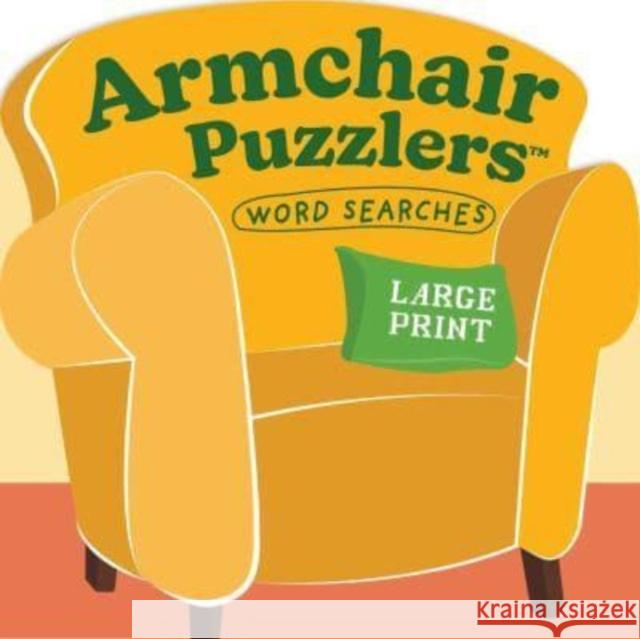 Armchair Puzzlers: Large Print Word Search University Games 9781524892555 Andrews McMeel Publishing - książka