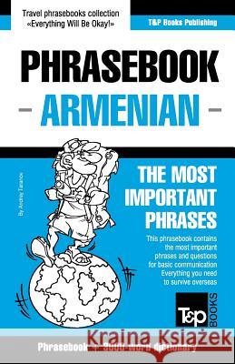 Armenian phrasebook Andrey Taranov 9781784924577 T&p Books - książka