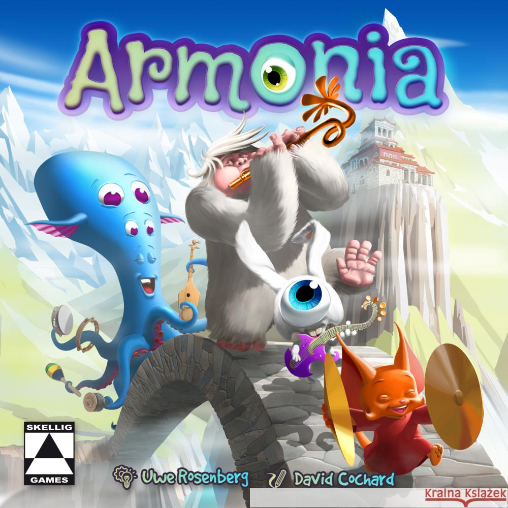 Armonia (Spiel) Rosenberg, Uwe 0745178257640 Skellig Games - książka