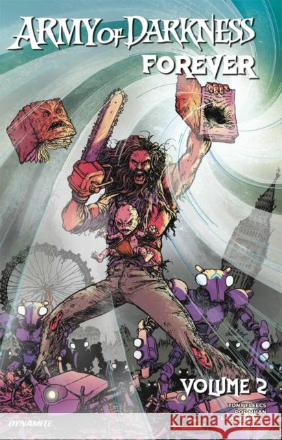 Army of Darkness Forever Volume 2 Tony Fleecs Pop Mhan 9781524125592 Dynamite Entertainment - książka