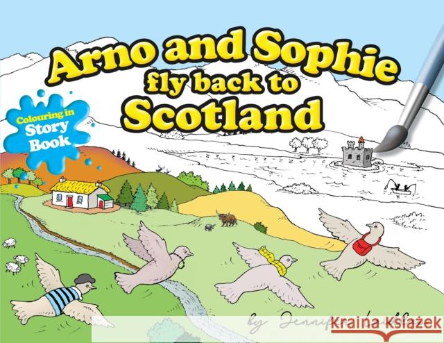 Arno And Sophie Fly Back To Scotland Jennifer Laidlaw 9781035839711 Austin Macauley Publishers - książka