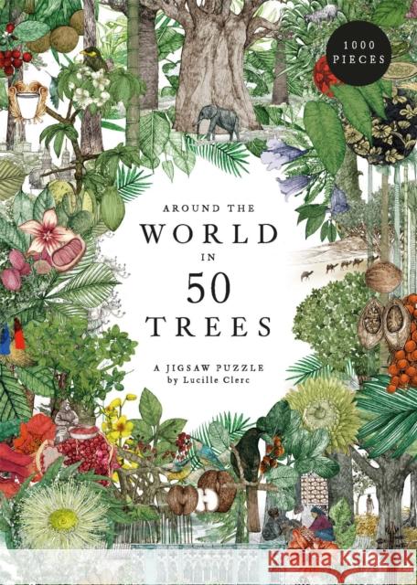 Around the World in 50 Trees: A Jigsaw Puzzle Jonathan Drori 9780857828965 Orion Publishing Co - książka