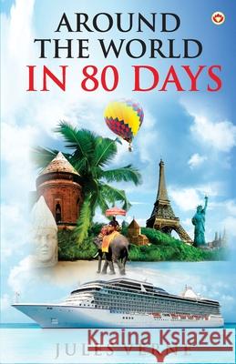 Around the World in 80 Days Jules Verne 9789354860621 Diamond Pocket Books - książka