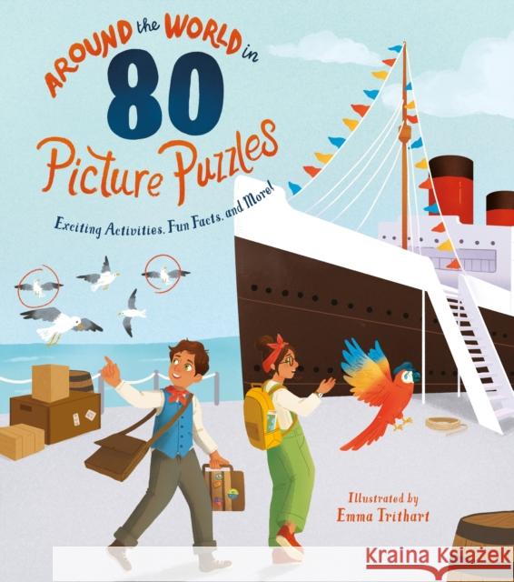 Around the World in 80 Picture Puzzles: Exciting Activities, Fun Facts, and More! Nate Rae 9781398816374 Arcturus Publishing Ltd - książka