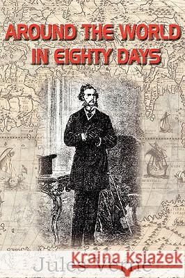 Around the World in Eight Days Jules Verne 9781935785620 Bottom of the Hill Publishing - książka